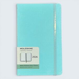 Moleskine Classic 12 Month 2026 Weekly Planner, Hard Cover, 5" x 8.25"